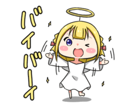 Feel free to use angel-chan sticker sticker #13434093
