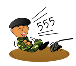 Signal Soldier sticker #13434322