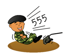 Signal Soldier sticker #13434322