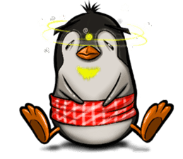 Mini Penguin sticker #13434555