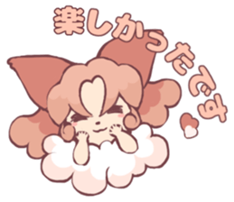 affection of Papillon sticker #13434569