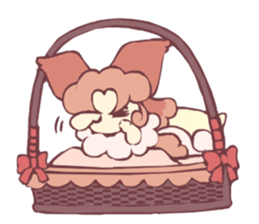 affection of Papillon sticker #13434571
