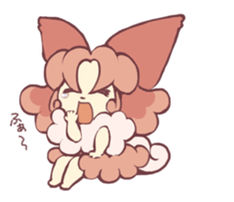 affection of Papillon sticker #13434572