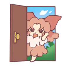 affection of Papillon sticker #13434573