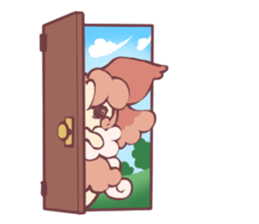 affection of Papillon sticker #13434574