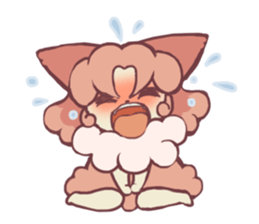 affection of Papillon sticker #13434579