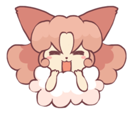 affection of Papillon sticker #13434582