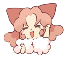 affection of Papillon sticker #13434583