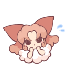 affection of Papillon sticker #13434584