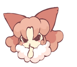 affection of Papillon sticker #13434589