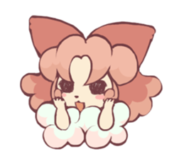 affection of Papillon sticker #13434593