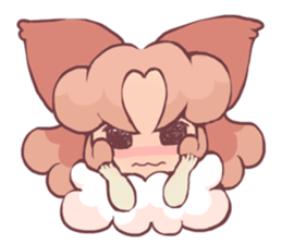 affection of Papillon sticker #13434594