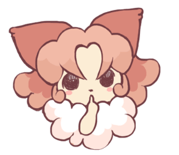 affection of Papillon sticker #13434595