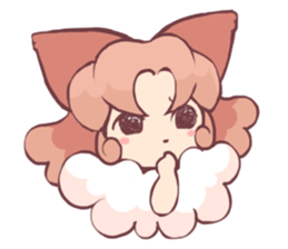 affection of Papillon sticker #13434596