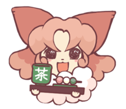 affection of Papillon sticker #13434597