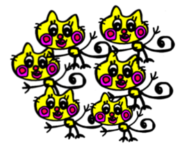 Everyday of dogs and cats sticker #13434743