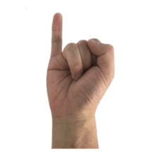 My hand sticker #13434933