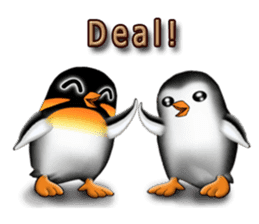 Dummy penguin sticker #13435208