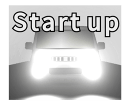 4WD off-road car animation sticker #13435530