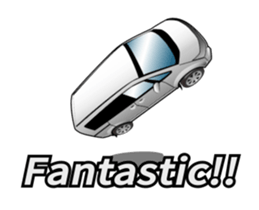 4WD off-road car animation sticker #13435537