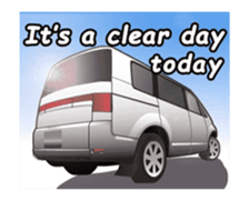 4WD off-road car animation sticker #13435538