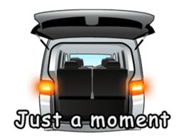 4WD off-road car animation sticker #13435548