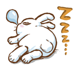 hotot bunny sticker #13435551