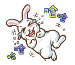 hotot bunny sticker #13435557
