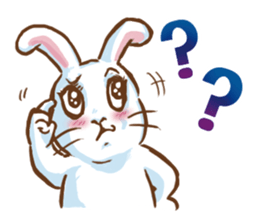 hotot bunny sticker #13435569
