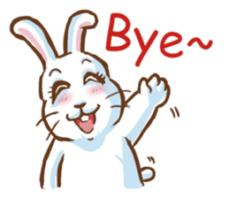 hotot bunny sticker #13435572