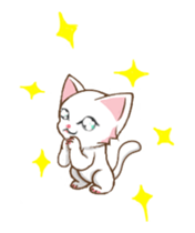 Move cat! sticker #13435789