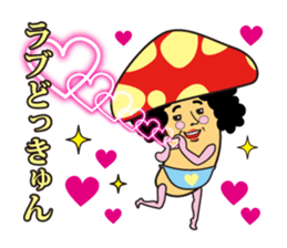 Mother of the mushroom sticker #13436138