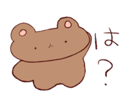 Bears of Expressionless sticker #13436201