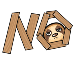 He is sloth 2 sticker #13436508