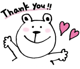 A cat and a rabbit and bear cute loosely sticker #13436672