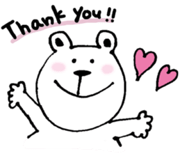 A cat and a rabbit and bear cute loosely sticker #13436672