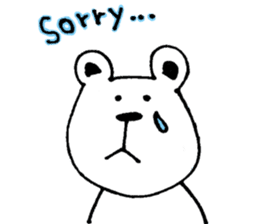 A cat and a rabbit and bear cute loosely sticker #13436673