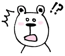 A cat and a rabbit and bear cute loosely sticker #13436681