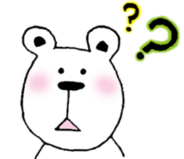 A cat and a rabbit and bear cute loosely sticker #13436682