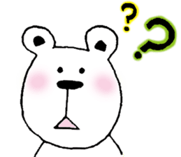 A cat and a rabbit and bear cute loosely sticker #13436682