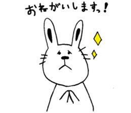 A cat and a rabbit and bear cute loosely sticker #13436689