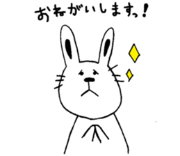 A cat and a rabbit and bear cute loosely sticker #13436689