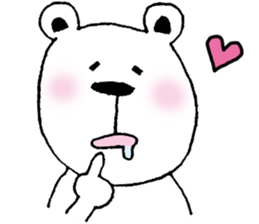 A cat and a rabbit and bear cute loosely sticker #13436698