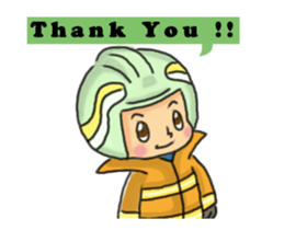 LITTLE FIRE FIGHTER ANIMATED sticker #13436791