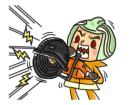 LITTLE FIRE FIGHTER ANIMATED sticker #13436798