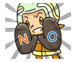 LITTLE FIRE FIGHTER ANIMATED sticker #13436803