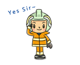 LITTLE FIRE FIGHTER ANIMATED sticker #13436805