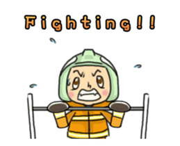 LITTLE FIRE FIGHTER ANIMATED sticker #13436808
