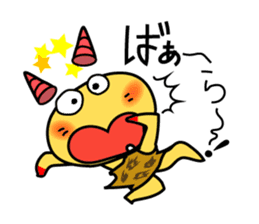 Pekko Oni 3.I was surprised! Pekko Oni sticker #13436819