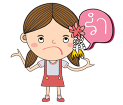 Little Moody Girl sticker #13437382